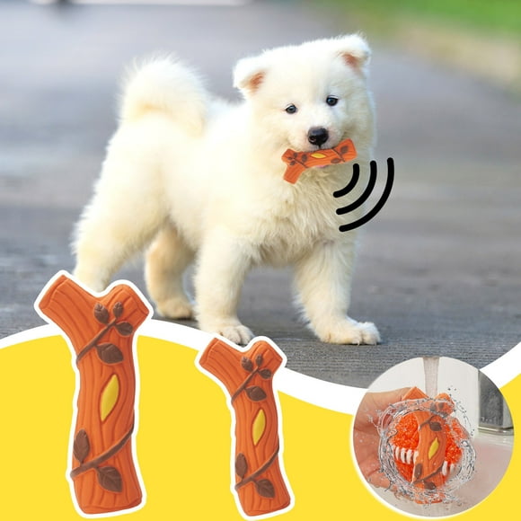 onlyliua para El Hogar Juguet para Masticar para Mascotas: Pelota de Algodón de Alta Elasticidad Rellena con Sonido para Perros Pequeños y Medianos