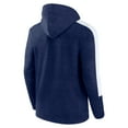 thumbnail image 3 of Men's-Fanatics  Heather Navy Dallas Cowboys Gains Full-Zip Hoodie, 3 of 3