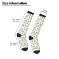 thumbnail image 2 of Gaeub Chaussettes à Motif de Toque de Chef Frog Wear Extensibles à Tige Haute pour Hommes Femmes Ados, Chaussettes de Softball Soccer pour la Randonnée, le Sport, 2 of 6