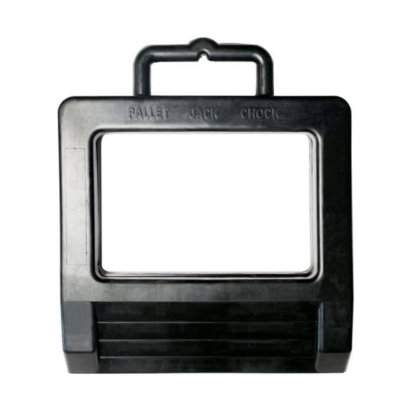 APOLLOLIFT Rubber Heavy Duty Pallet Jack Wheel Chock Premium Pallet Jack Stopper Black RV Part