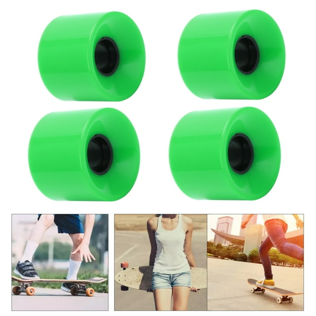 Wheels PUENTE 4 Pcs Roues de Planche à Roulettes 60x45mm 78A Longboard Cruiser Pièces de Rechange