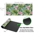 thumbnail image 2 of Gaming Mouse Pad Game Mat Pc Mouse Pads Large Desk Pads Computer Desk Pad Waterproof Non-Slip Rubber Base 35.4" X 15.7" for Game Office, Watercolor Tropical Palm Tree with Flamingo, 2 of 6