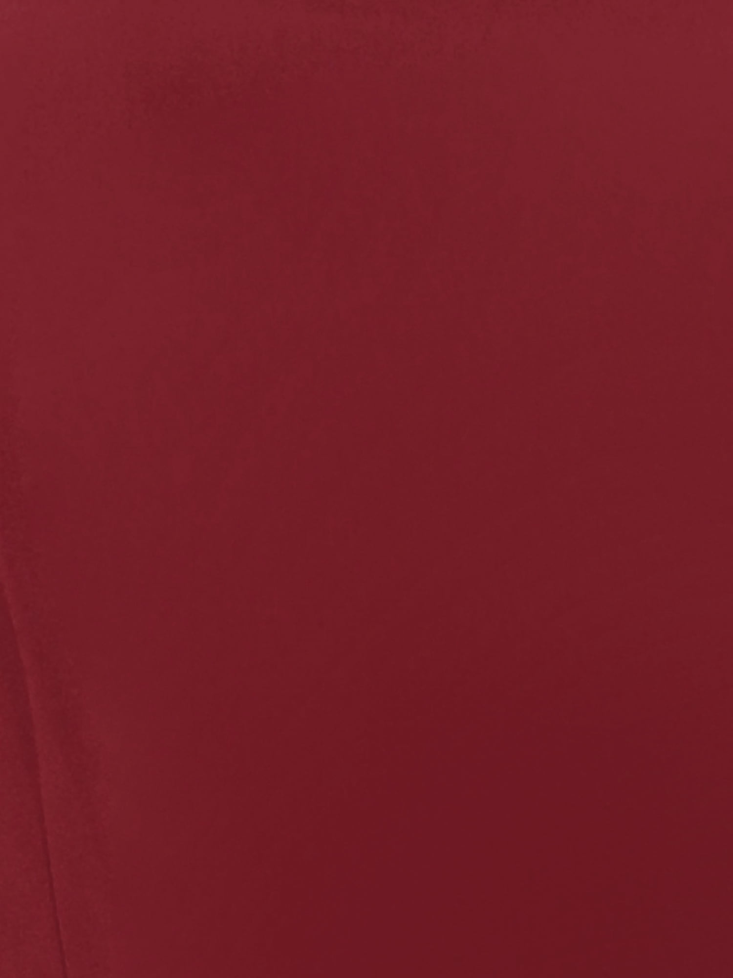 DARING DIVA Women's Long Sleeve Button-Up Office Ruffle Blouses L Burgundy