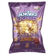 Jukiao Sweet and Salty Popcorn Jumbo Size, Non-GMO Corn, 7 oz Bag