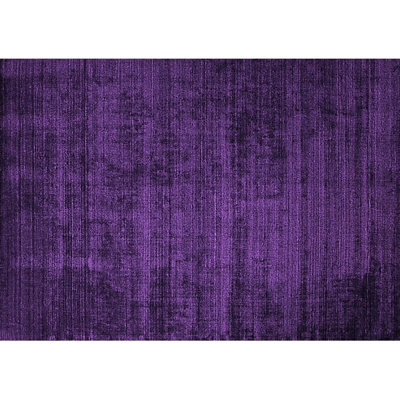 Ahgly Company Indoor Rectangle Oriental Purple Industrial Area Rugs, 2' x 4'