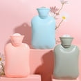 thumbnail image 2 of 1 Pcs 500ml Hot Water Bottle Eco-friendly Heat Resistant PVC Explosion-proof  Hot Water Cover Bag for Home, 2 of 10