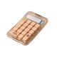 thumbnail image 3 of High appearance portable Transpicuous shell Capibala small sugar calculator White, 3 of 5