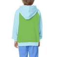 thumbnail image 6 of KAUOD Teen Girls Pullover Hoodies Long Sleeve Oversized Fleece Hoodie Sweatshirts Kids Fall Plain Cute Preppy Sweatshirts, 6 of 7