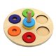 thumbnail image 5 of Juguete Montessori con anillo de , Base de madera, juguete educativo desmontado, reconocimiento de forma, clasificación de colores, apilable, Yotijar Juguetes Montessori, 5 of 10