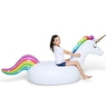 thumbnail image 2 of Flotador inflable con forma de unicornio Jasonwell Big para niños y adultos, 2 of 6
