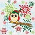 thumbnail image 3 of CafePress - Christmas Owl Kids Light T Shirt - Light T-Shirt Kids XS-XL, 3 of 4