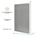thumbnail image 2 of Dream on Me Aster 1.5" Fiber Portable/Mini Crib Foam Mattress, 2 of 13