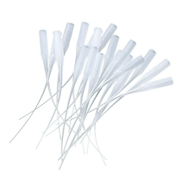 20 dispensadores de puntas de pegamento para botellas de 8 cm, extensión de pegamento de precisión para trastes de guitarra, piezas pequeñas, trabajos