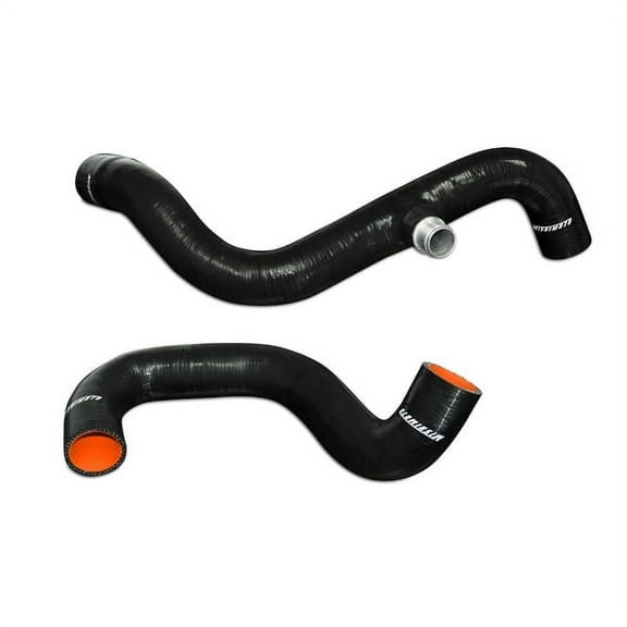Mishimoto MMHOSE-F250D-94BK Silicone Radiator Hose Kit Compatible With Ford 7.3 Powerstroke 1995-1997 Black
