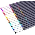 thumbnail image 1 of Colored Pens Fine Point Markers Fine Tip Drawing Pens Porous Fineliner Pen for Bullet Journaling Writing Note Taking Calendar Coloring Art Office School Supplies, 18 Colors, 1 of 4