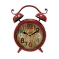 thumbnail image 1 of Red Classic Alarm Metal Table Clock, 1 of 1