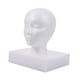 thumbnail image 2 of Maniquí femenino de espuma, soporte para peluca, cabeza de peluca, soporte resistente para peluca para el hogar, viajes, 52x28x11cm, 2 of 9