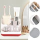 thumbnail image 4 of Caja de almacenamiento de plástico para escritorio con separadores para la organización de cosméticos en oficinas y baños, 4 of 7