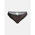 thumbnail image 4 of No Boundaries Valentine's Day Sheer Micro Cheeky Panties, 2-Pack, Women's, 4 of 5
