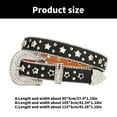 thumbnail image 3 of Popular Belt for Pants Jeans Glittering Sequined Rhinestones Buckle Belt Women Girl Wasitband Eye Catching Waist Decors, 3 of 6