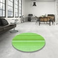 thumbnail image 4 of Ahgly Company Machine Washable Indoor Rectangle Transitional Green Area Rugs, 7' x 10', 4 of 7