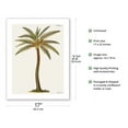 thumbnail image 2 of Coconut Palm Tree Cocos nucifera - Griffith Hughes 18th Century Natural History of Barbados - Vintage Botanical Illustration by James Mynde c.1750 - Bamboo Fine Art 290gsm Paper (Unframed) 17x22in, 2 of 4