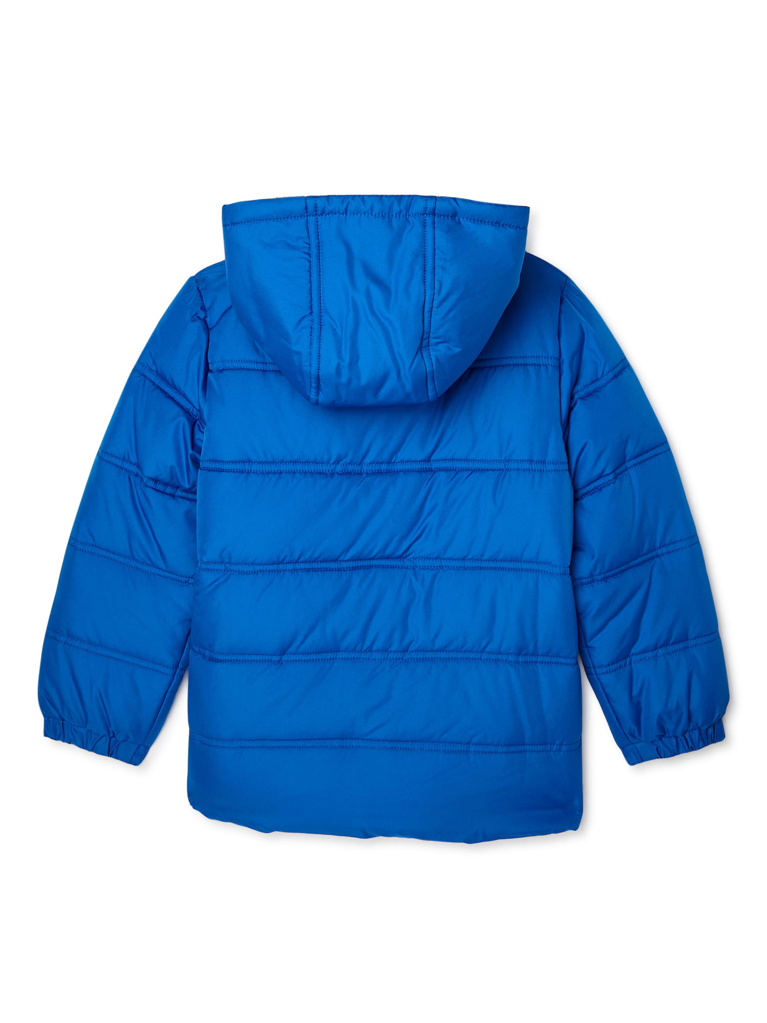 Ixtreme Big Boy Colorblock Puffer Jacket With Reflective Stripe