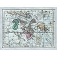 thumbnail image 3 of Jamieson, Alexander 24x19 Black Modern Framed Museum Art Print Titled - Maps of the Heavens: Aquila - Jupiters Eagle, 3 of 5