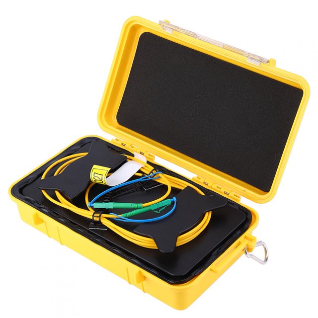 Caja de cable de lanzamiento OTDR, Lc APC Caja de cable de lanzamiento de fibra óptica Lc APC Cable de lanzamiento monomodo Rendimiento sólido