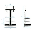 thumbnail image 5 of Mount-It! Speaker Stands for Home Theater 5.1 Channel Surround Sound System Satellite Speaker, 5 of 8
