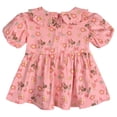 thumbnail image 4 of Disney Minnie Mouse Baby Girls' Dress, Bloomers and Headband Set Pink, 4 of 5
