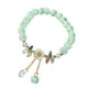 thumbnail image 1 of Pulsera de cristal de la flor de los cabritos con la joyería fina ajustable de cristal para las muchachas, 1 of 6