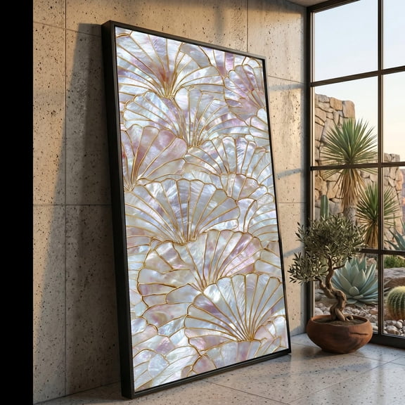 Mother Of Pearl Shells Wall Art