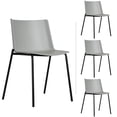 thumbnail image 1 of Set 4 Sillas Colombo Plastico y Base Metal para Hogar, Jardin, Oficina Mundo In Noto, 1 of 9