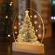 thumbnail image 2 of Lámpara de acrílico de Navidad 3D LED Navidad adorno noche luz hogar dormitorio decoración Tmvgtek Para estrenar, 2 of 8