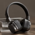 thumbnail image 7 of CXALSSY X3 Active Noise Cancelling Headphones, Over-Ear Headphones with Mic for Kids/Adults/Teen/School/TV, Black, 7 of 7