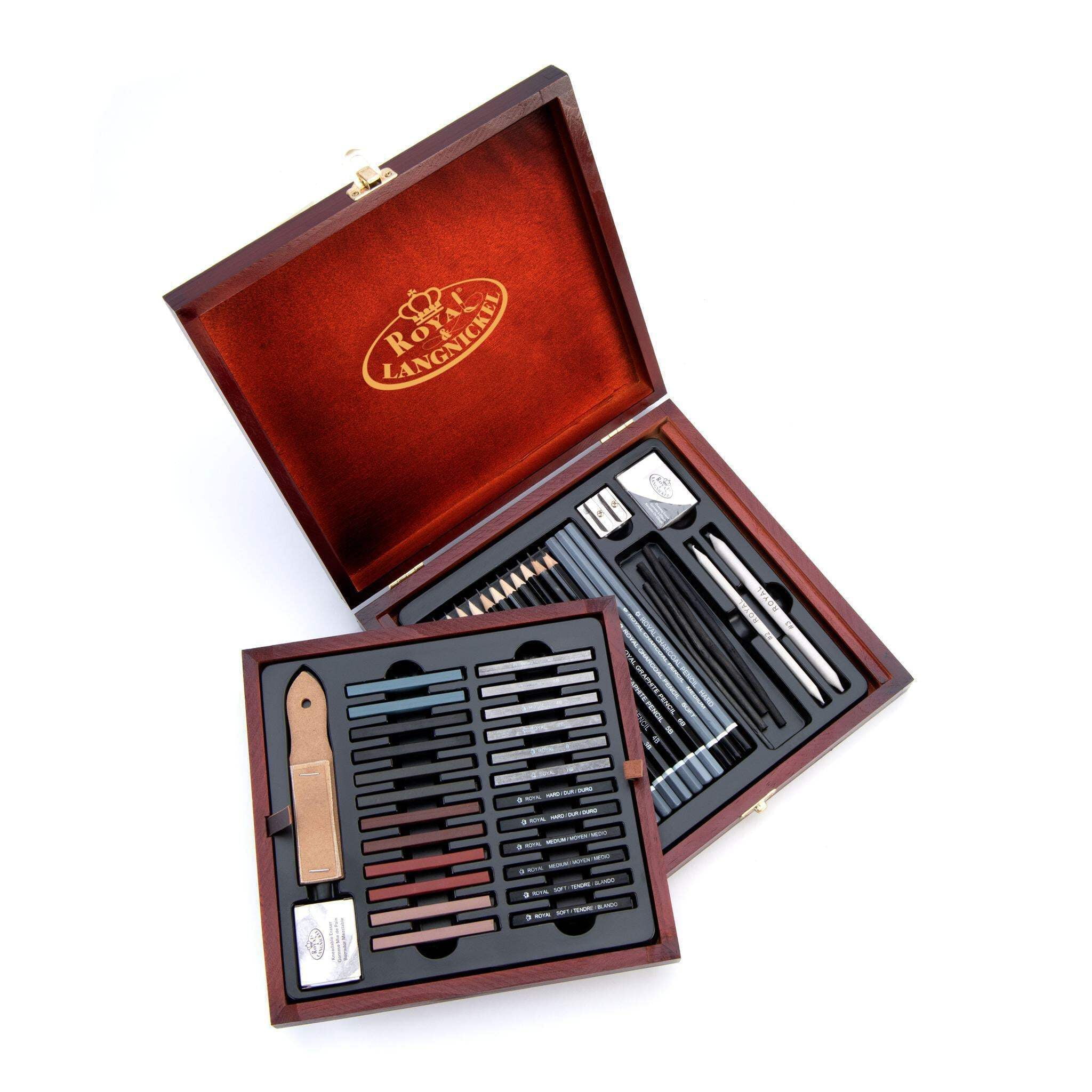 Royal & Langnickel Essentials™ 51pc Sketching Pencil Travel Art Set