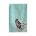 thumbnail image 2 of Betsy Drake Interiors Owl in Teal Kitchen Towel, 2 of 2