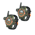 thumbnail image 1 of Radios Walkie Talkies Niños Reloj De Pulsera 2 Piezas Lab.G, Verde Olivo, 1 of 5