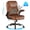 Brown, variant on CloudRest Pro Office Chair, 400LBS Wide Seat Ergonomic Computer Desk Chair High Back Executive Leather Chair Adjustable Task Chair Lumbar Back, Black