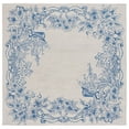 thumbnail image 2 of Safavieh Chelsea Chauncey Floral Area Rug, Blue/Gray, 6' x 6' Square, 2 of 10