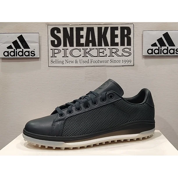 Adi - das Men's Go To Spikeless 1 GOLF Shoe - GV6906 - Carbon / Grey - Size: 10 NEW