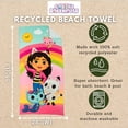 thumbnail image 2 of Toalla Franco DreamWorks Gabby's Dollhouse 100% reciclada, 2 of 5
