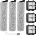thumbnail image 1 of Filtro HEPA de repuesto iFloor 3 y cepillo giratorio compatible con las aspiradoras en seco inalámbricas Tineco iFloor 3 y Floor One S3 (3 cepillos giratorios y 3 filtros de vacío) esquí esquí Gafas de esquí, 1 of 5