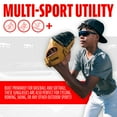 thumbnail image 6 of Franklin Sports Sunglasses - Youth + Adult Flip up Baseball + Softball Glasses - UV Protection, 6 of 11