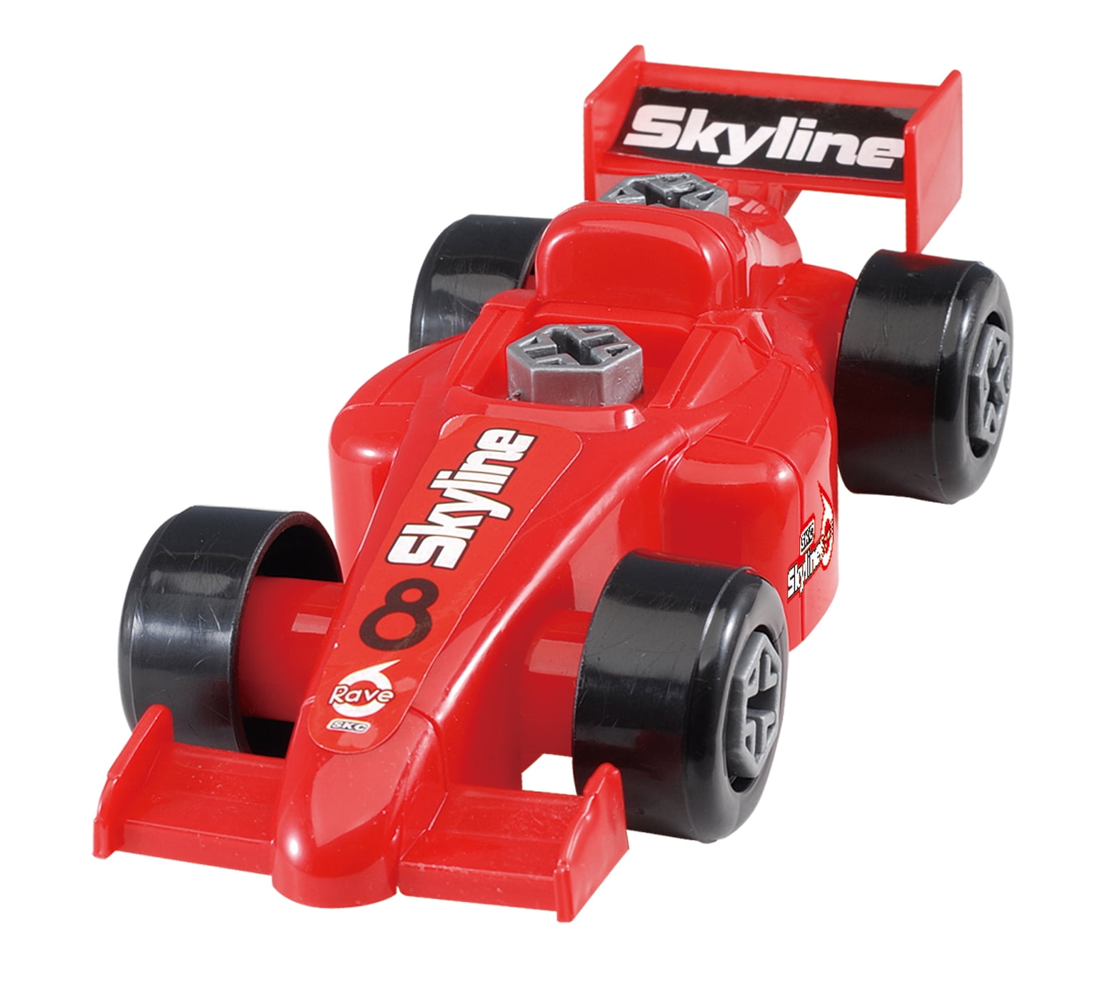 PlayWorld Toolbench Time! Take-A Part Carrier Tool Box With Racing Car And Lights & Sounds