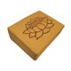 thumbnail image 2 of Esterilla de tatami japonesa con funda extraíble y estampado de loto, cómoda amarillo, 2 of 8