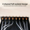 thumbnail image 3 of Amplifier Speaker Switcher, 4mm Banana Sound Jack Speaker Selector Switch Aluminum Alloy  for Studio, 3 of 7