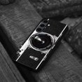 thumbnail image 4 of WIRESTER Shockproof Soft Rubber Cover Case for Samsung Galaxy S24 FE 6.7", Retro Vintage Camera Zoom, 4 of 5