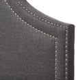 thumbnail image 4 of Copper Grove  Daisy Fabric Upholstered Headboard Grey Queen, 4 of 5